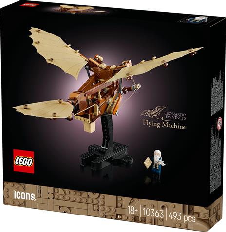 LEGO ICONS (10363). Macchina volante di Leonardo da Vinci - 10