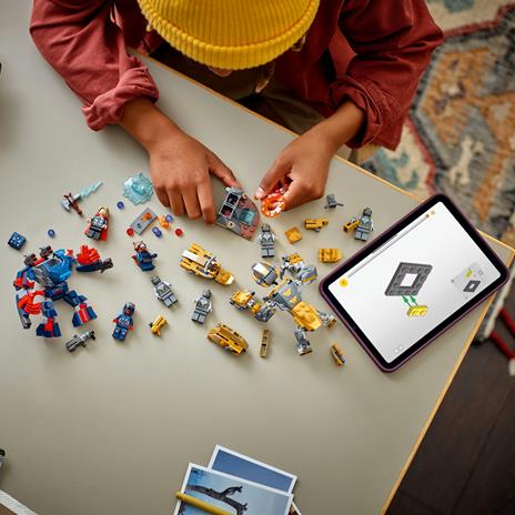LEGO Marvel (76322). Avengers: Endgame Thor Contro Chitauri - 5