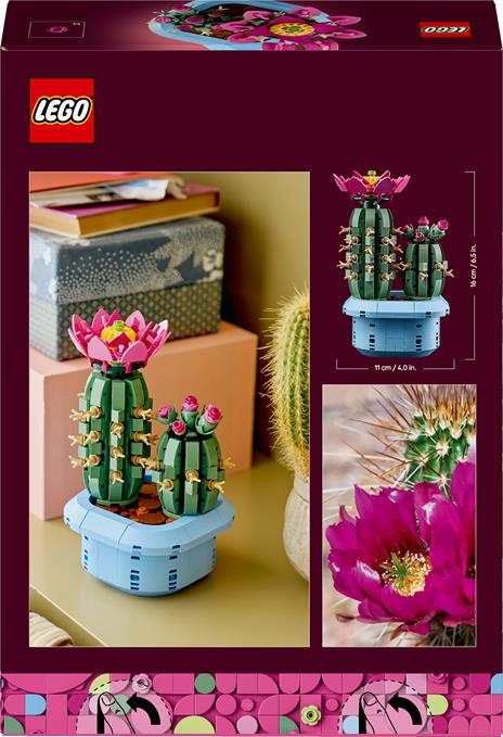 LEGO Botanicals (11509). Cactus in fiore - 6