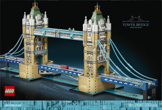 LEGO Architecture (21067). Tower Bridge - 9