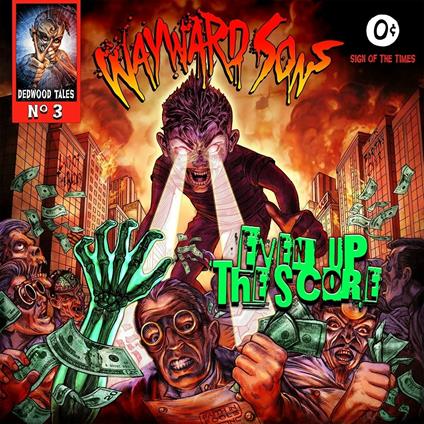 Even Up the Score (White Vinyl) - Vinile LP di Wayward Sons