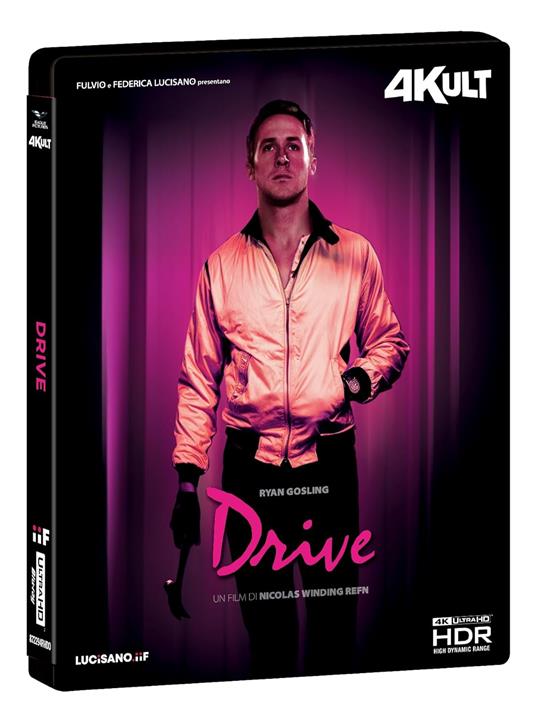 Drive. "4Kult" (Blu-ray + Blu-ray Ultra HD 4K) di Nicolas Winding Refn - Blu-ray + Blu-ray Ultra HD 4K