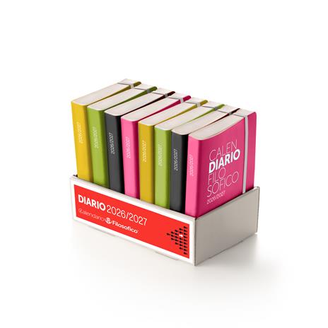Diario 2026-2027 Scolastico Filosofico 16 Mesi 12X17. Con Frasi Filosofiche. Nero - 4