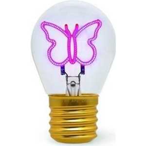 Idee regalo Lampada Decorativa da Tavolo a Forma di Lampadina - Butterfly Legami
