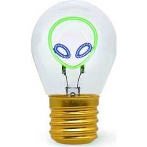 Idee regalo Bulb Fiction - Lightbulb-Shaped Table Lamp - Alieno Legami