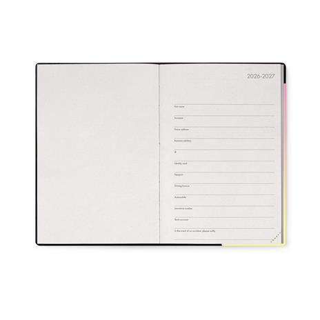 Agenda 16 mesi 2027 giornaliera Legami Medium Sunrise Lover - 3