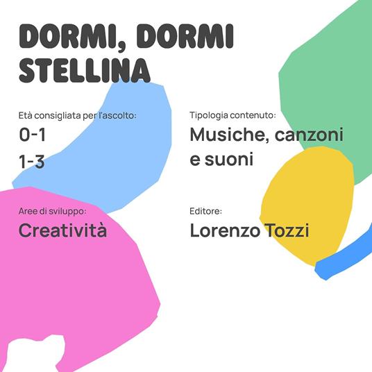 Faba personaggio sonoro. Dormi, dormi stellina - 5