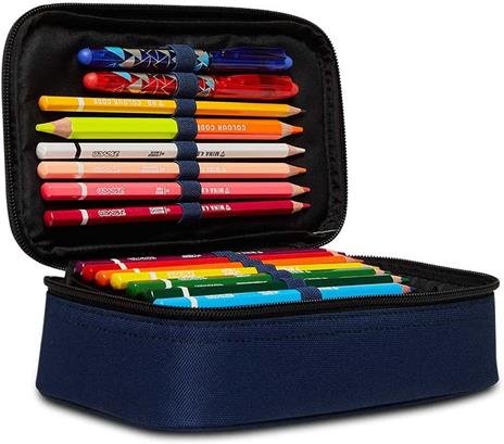 Astuccio rettangolare con zip Quick Case Seven Freethink Unisex - Blu 23,5 x 11 x 6 cm - 4