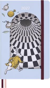Agenda 2026-2027 Moleskine giornaliera 12 mesi Alice in Wonderland