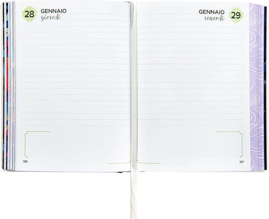 Agenda 2026-2027 16 mesi Medium Hashtag Lilac Color Me - 3