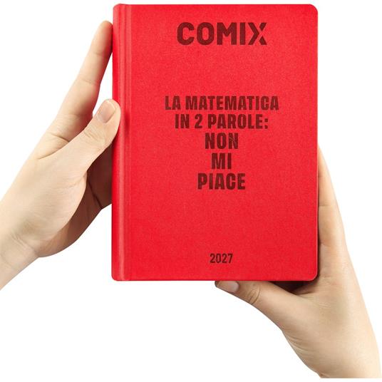 Agenda 2026-2027 Comix 16 mesi Standard Red - 4