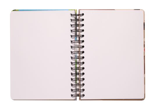 Bullet Journal puntinato BT21, dimensioni quaderno A5 con copertina rigida e chiusura elastica, 180 pagine con carta d'avorio - 3