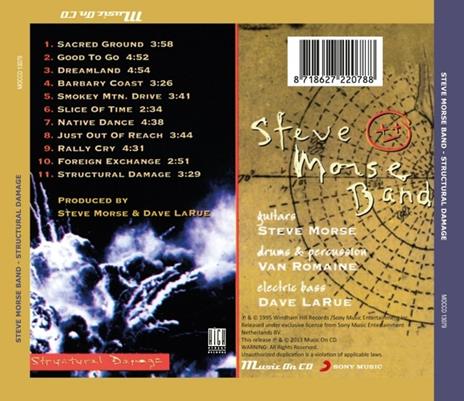 Structural Damage - CD Audio di Steve Morse - 2