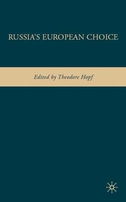 Russia's European Choice - cover