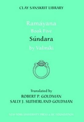 Ramayana Book Five: Sundara - Valmiki - cover