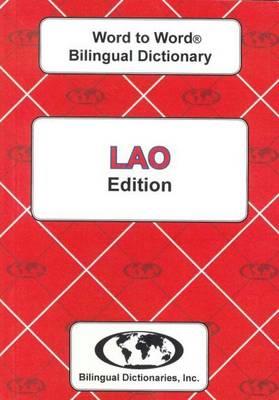 English-Lao & Lao-English Word-to-Word Dictionary - C. Sesma,S. Keola - cover