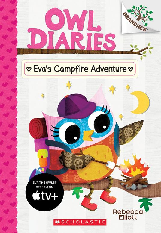 Eva's Campfire Adventure: A Branches Book (Owl Diaries #12) - Rebecca Elliott - ebook