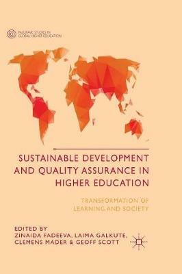 Sustainable Development and Quality Assurance in Higher Education: Transformation of Learning and Society - cover
