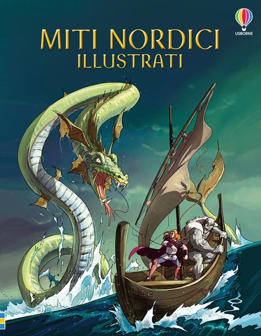 Miti nordici illustrati. Ediz. illustrata - Alex Frith,Louie Stowell - copertina
