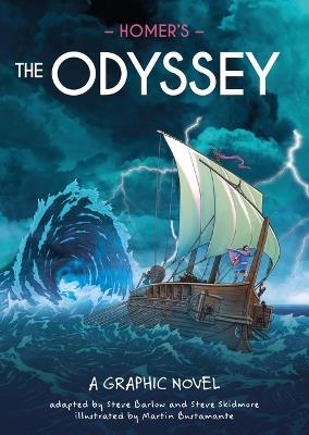 Classics in Graphics: Homer's the Odyssey: A Graphic Novel - Steve Skidmore,Steve Barlow - cover
