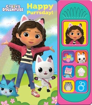Dreamworks Gabbys Dollhouse Happy Purrsday Sound Book - P I Kids - cover