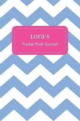 Lora's Pocket Posh Journal, Chevron - cover