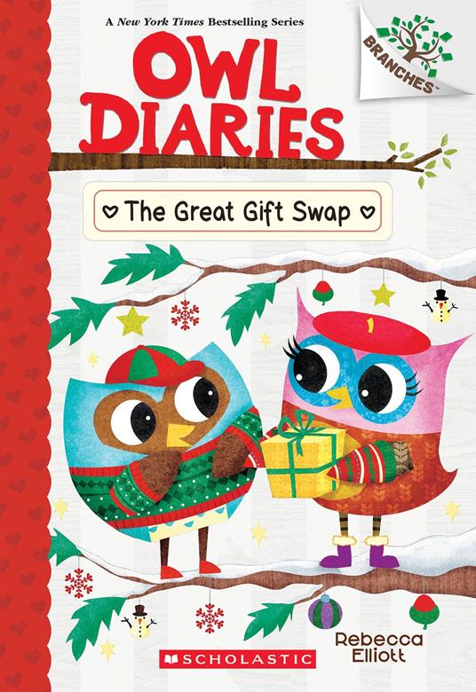 The Great Gift Swap: A Branches Book (Owl Diaries #23) - Rebecca Elliott - ebook
