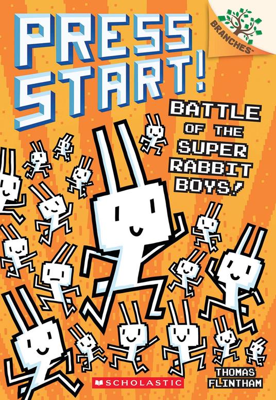 Battle of the Super Rabbit Boys!: A Branches Book (Press Start! #18) - Thomas Flintham - ebook