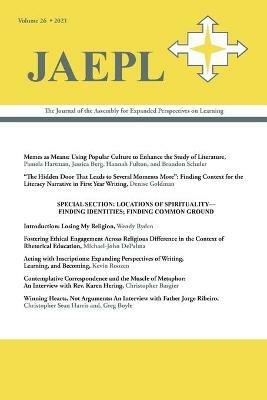 Jaepl 26 (2021): The Journal of the Assembly for Expanded Perspectives on Learning - cover