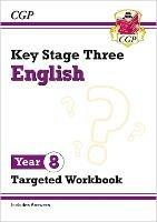 KS3 Year 8 English Targeted Workbook (with answers) - CGP Books - cover