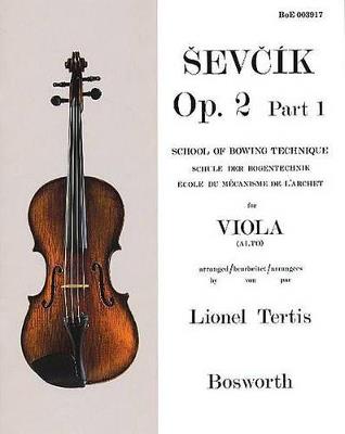 Scuola per arco op. 2 v. 1 - Otakar Sevcik - copertina