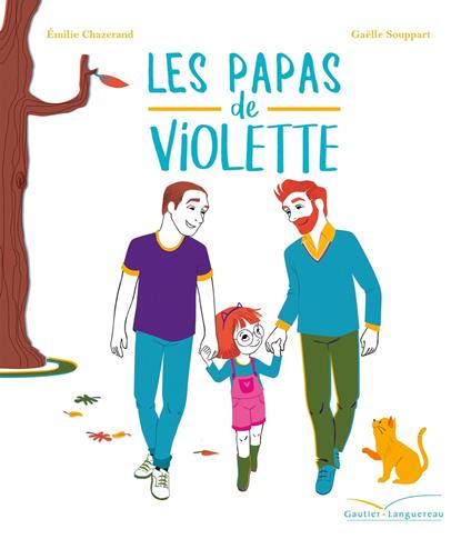Les papas de Violette - Émilie Chazerand - ebook