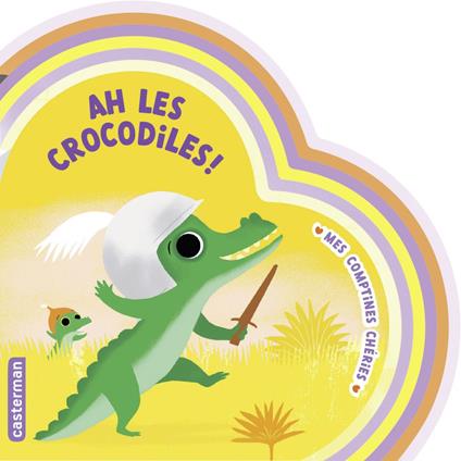Mes comptines chéries- Ah les crocodiles ! - Marie Paruit - ebook