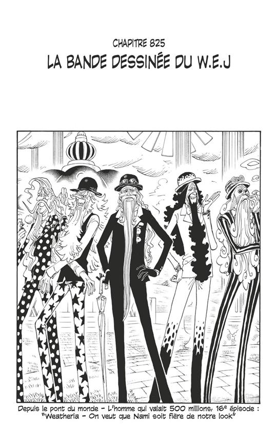 One Piece édition originale - Chapitre 825