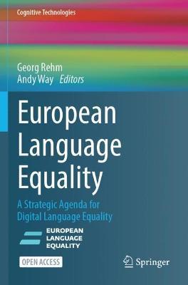 European Language Equality: A Strategic Agenda for Digital Language Equality - cover
