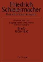 Briefwechsel 1808-1810 - Sarah Schmidt - cover