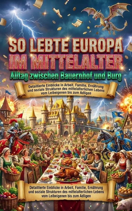 So lebte Europa im Mittelalter: Alltag zwischen Bauernhof und Burg