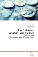 Risk Preference of Adults and Children - Stephanie Hart,Irwin P Levin - cover