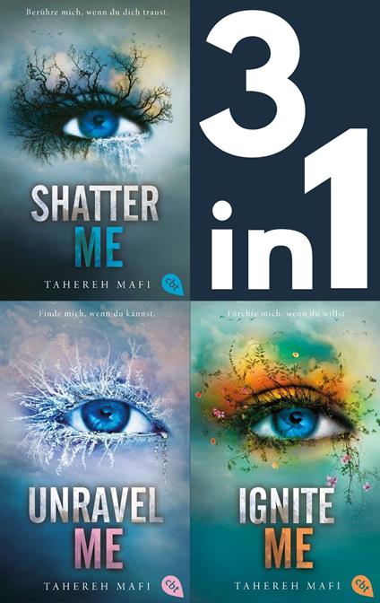 Die Shatter Me-Reihe Band 1-3: Shatter Me / Unravel Me / Ignite Me (3in1-Bundle) - Tahereh Mafi,Mara Henke - ebook