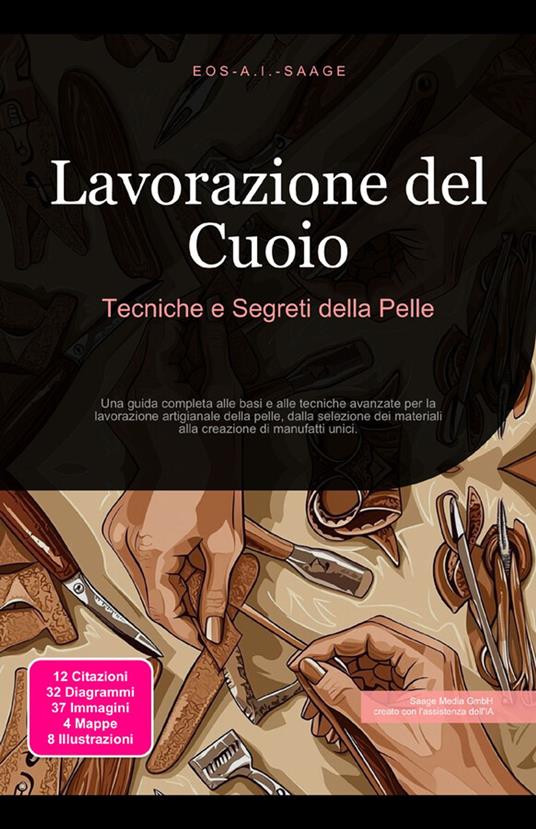 Lavorazione del Cuoio: Tecniche e Segreti della Pelle - Eos A.I. Saage - ebook