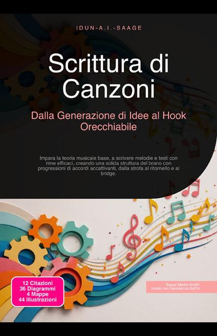 Scrittura di Canzoni: Dalla Generazione di Idee al Hook Orecchiabile - Idun A.I. Saage - ebook