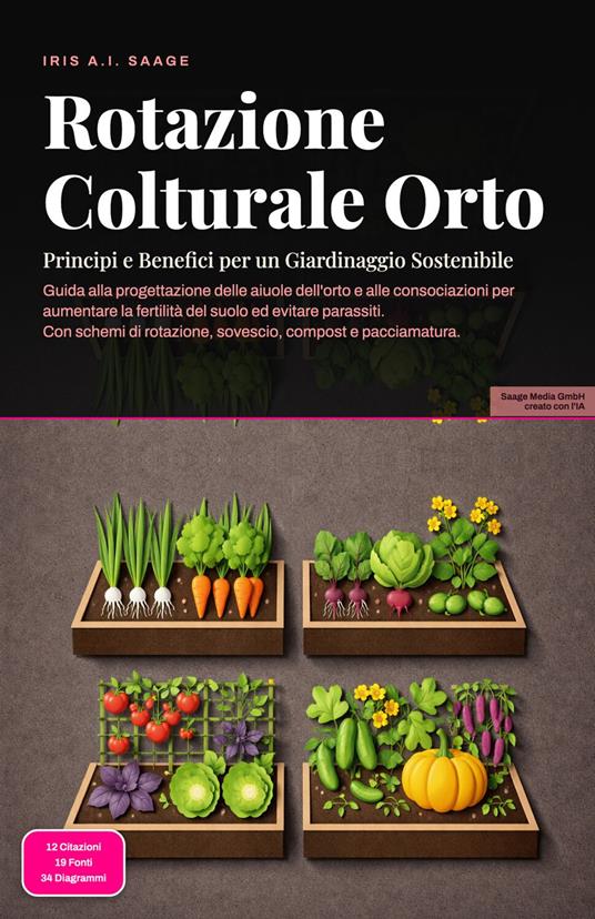 Rotazione Colturale Orto - Iris A.I. Saage - ebook