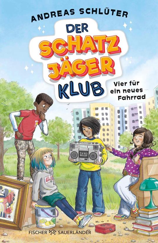 Der Schatzjäger-Klub – Vier für ein neues Fahrrad EBOOK - Andreas Schlüter,Ulla Mersmeyer - ebook