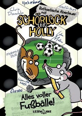 Alles voller Fußbälle!: Rattastische Abenteuer mit Schörlock und Holly Band 2 Leseleichter Fußballspaß - Steffi Bunt - cover