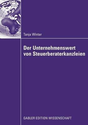 Der Unternehmenswert von Steuerberaterkanzleien - Tanja Winter - cover