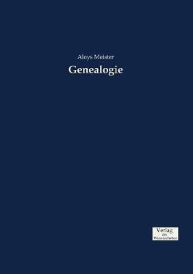 Genealogie - Aloys Meister - cover