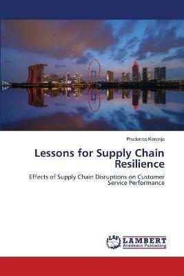 Lessons for Supply Chain Resilience - Prudence Karanja - cover