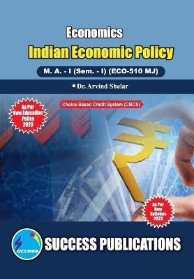 Indian Economic Policy - Dr Arvind Shelar - cover