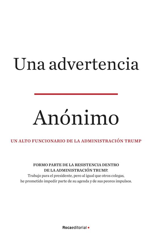 Una Advertencia (A Warning)