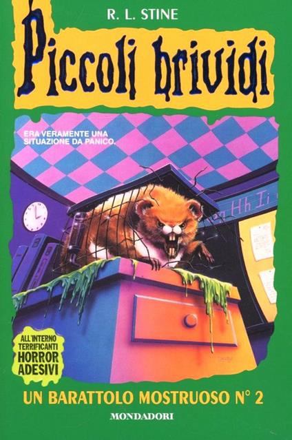 Piccoli brividi. Un barattolo mostruoso n. 2 - Robert L. Stine - copertina